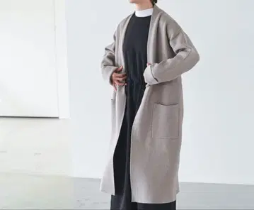 KURASHI & Trips 부담 없이 따뜻한 코디 가디건 롱 가디건