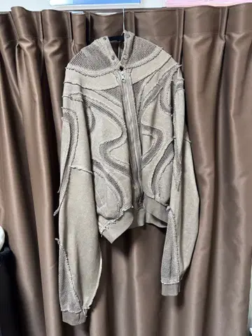 공식 매장 구매 PERSONSOUL 메쉬 디자인 후드티