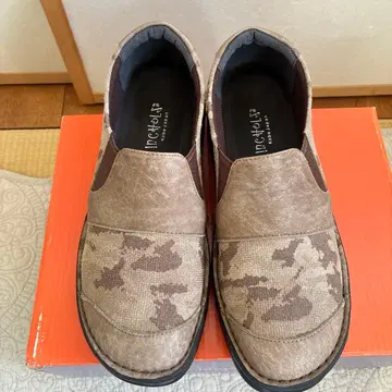 인코르제 카모플라쥬 슬립온 합성 피혁