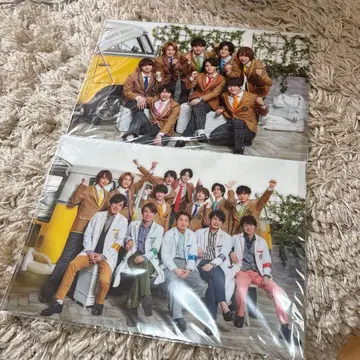 아라시 Hey! Say! JUMP 와쿠와쿠 학교 클리어 파일 2개 세트