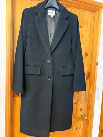 dix-sept 블랙 롱 코트 38