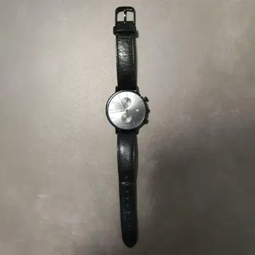 knot 크로노그래프 손목시계 가죽