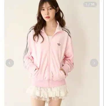 SNIDEL FB TT 벨로아/파이어버드 트랙 자켓 벨로아