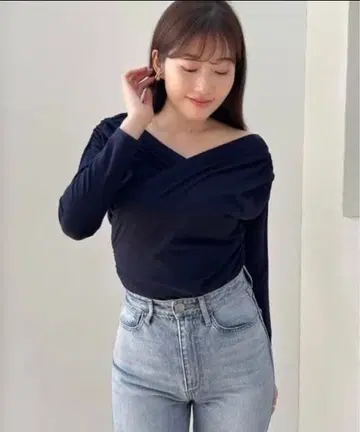 Asymmetric Cotton-blend Jersey Top