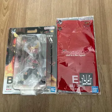 가면라이더 쿠우카 B상 피규어 & E상 하프 타월