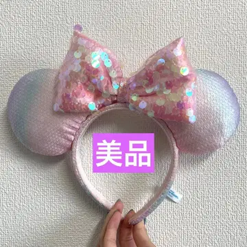 디즈니 머리띠 스팽글 미니