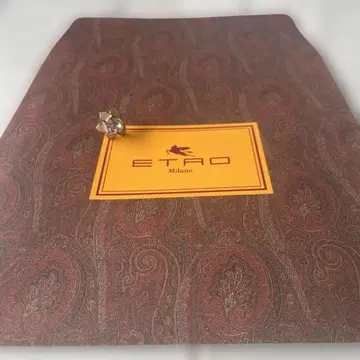 ETRO 꽃 모티브 반지 크리스탈 포함 사이즈 10 빈티지 레어