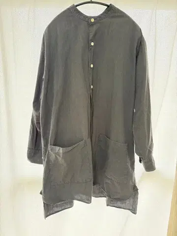 HUIS. 그레이 긴팔 셔츠