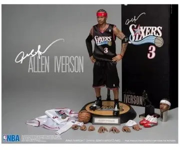 새상품 1/6 앨런 아이버슨 엔터베이 액션 피규어