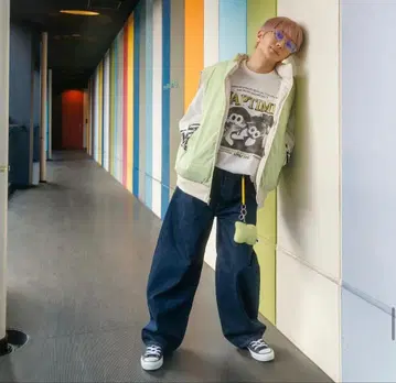 naptime 충전솜 리버서블 베스트 화이트