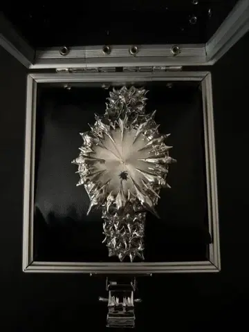 BANE INDUSTRIES Silver Ice Spiked Watch