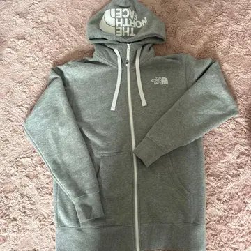 THE NORTH FACE 그레이 후드티 풀 집업