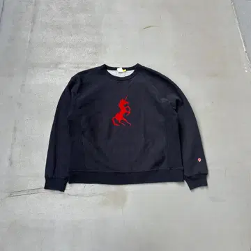 90s Generic costume 리버스 유니콘 맨투맨 구제 의류