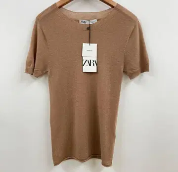 ZARA 반팔 울 니트