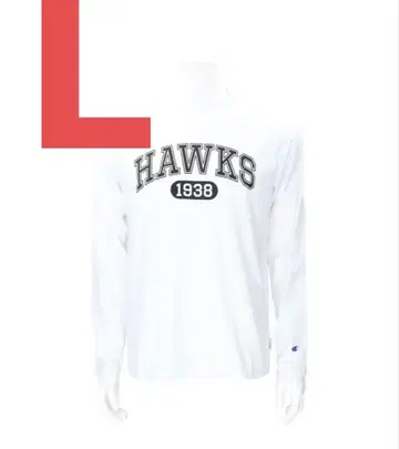 소프트뱅크 호크스 Champion Hawks 1938 긴팔 티셔츠