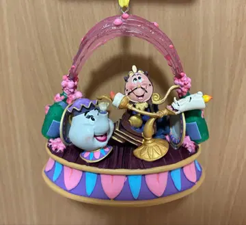 크리스마스 오너먼트 미녀와 야수 루미에르 코그스워스 포트 부인