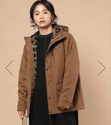 patagonia 보이즈 인퍼노 자켓 브라운