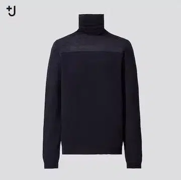 미사용 새상품 유니클로 +J 엑스트라 파인 메리노 터틀넥 스웨터