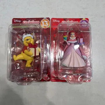 훼미리마트 해피 복권 크리스마스 오너먼트 복권 곰돌이 푸 아리엘