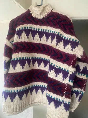 빈티지 후르츠 니트 스웨터