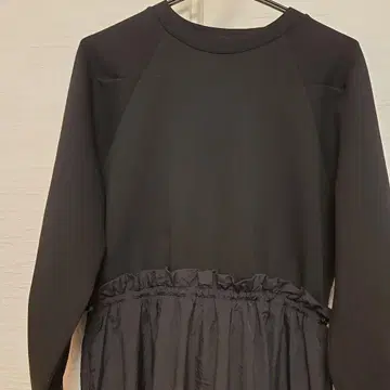 블랙 롱 원피스 허리밴딩 포함