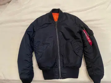 ALPHA INDUSTRIES ma1 플라이트 자켓 M 사이즈 네이비