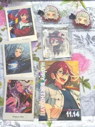 앙스타!! 란 나기사 사에구사 이바라 Eden Adam 굿즈 묶음 판매