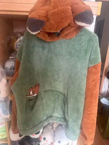 새상품 미사용 후드티 주토피아 닉