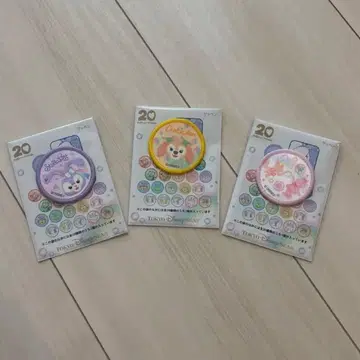 디즈니씨 컬러풀 해피니스 와펜 3개 세트