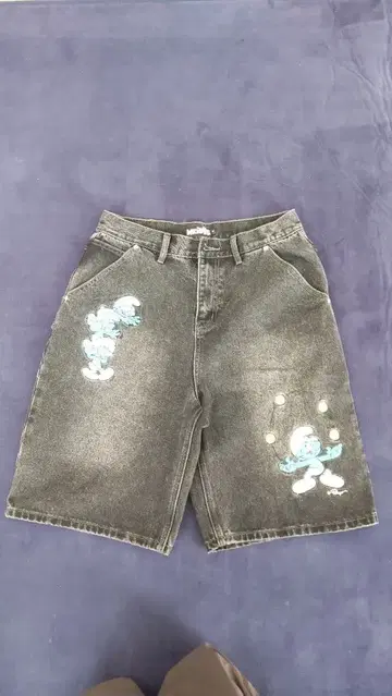 WKNDRS (위켄더즈) 카니발 데님 쇼츠