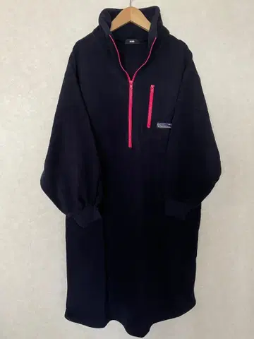 로데오 크라운 플리스 롱 원피스