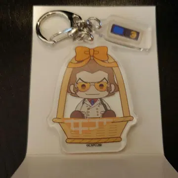 역전재판 반고 미삼 뽀떼누이 아트 부품 포함 아크릴 키링 1개