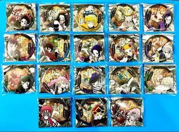 귀멸의 칼날 중국 상하이 점프샵 기백일섬 캔뱃지 컬렉션 전종