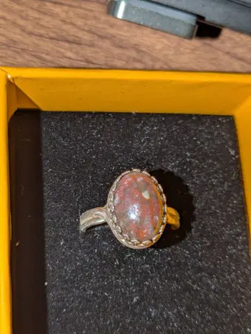 Juvelia 주베리아 블러드스톤 반지