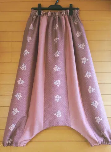 기모노 리메이크 사루엘 팬츠