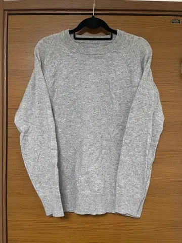 다나카 씨의 스웨터 M #2 C.Sweat 그레이 캐시미어 arrow57