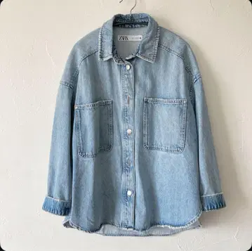 새상품급 ZARA [ 자라 ] 오버 사이즈 데님 자켓