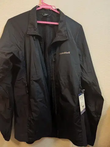 몽벨 mont-bell 라이트쉘 자켓 남성용 L 블랙 새상품