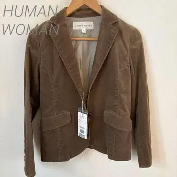 HUMAN WOMAN 브라운 테일러드 자켓 M
