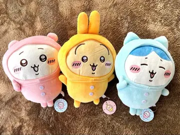 치이카와 파자마 BIG 봉제 인형 치이카와 하치와레 토끼