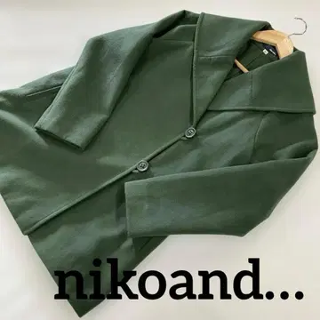 nikoand - 빅 칼라 코트 SIZE 3 여성용 #3013