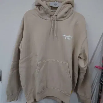 #FR2 Smoking kills 후드티 베이지