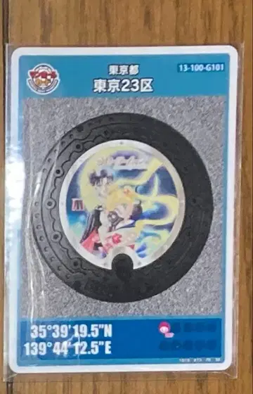 2510 세일러문 맨홀 카드