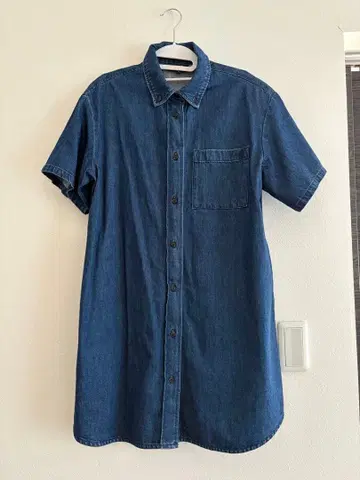 아페쎄 ARY 데님 미니 원피스