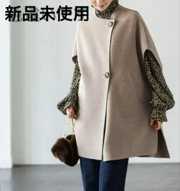 새상품 NOBLE 판초 코트