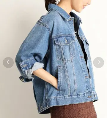 SLOBE IENA LE DENIM 빅 자켓