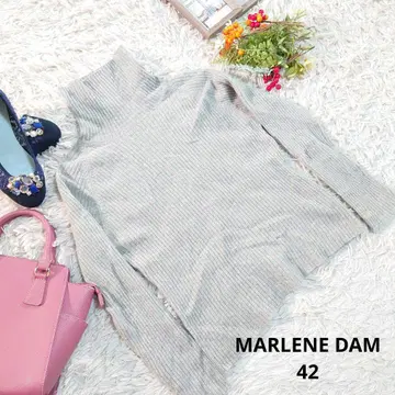 새상품급 MARLENE DAM ITALY 터틀넥/니트 (M 상당)