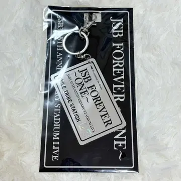 JSB FOREVER ONE 스타디움 트라스테 한정판 카드 키링