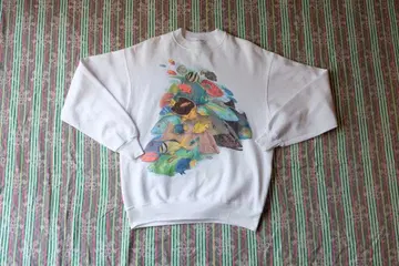 80s fish sweatshirt USA 제조