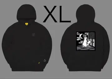 FR2 어둠 한정판 완판 후드티 XL 블랙